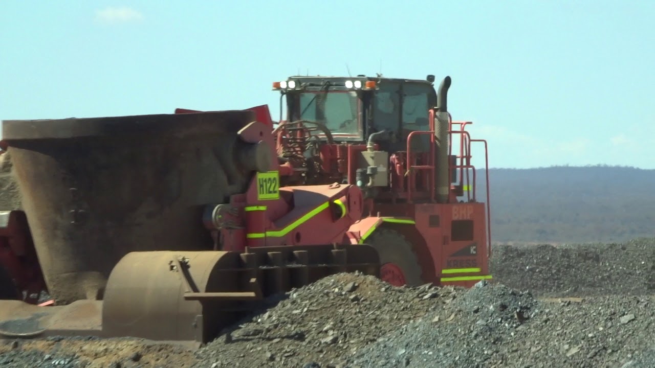 BHP Nickel West - Slag Pot Carrier - Hot Slag Dump
