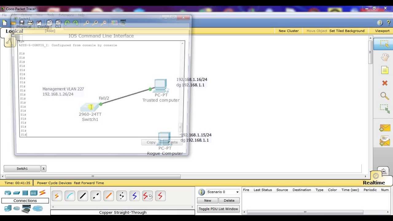 Switch Port Security Tutorial