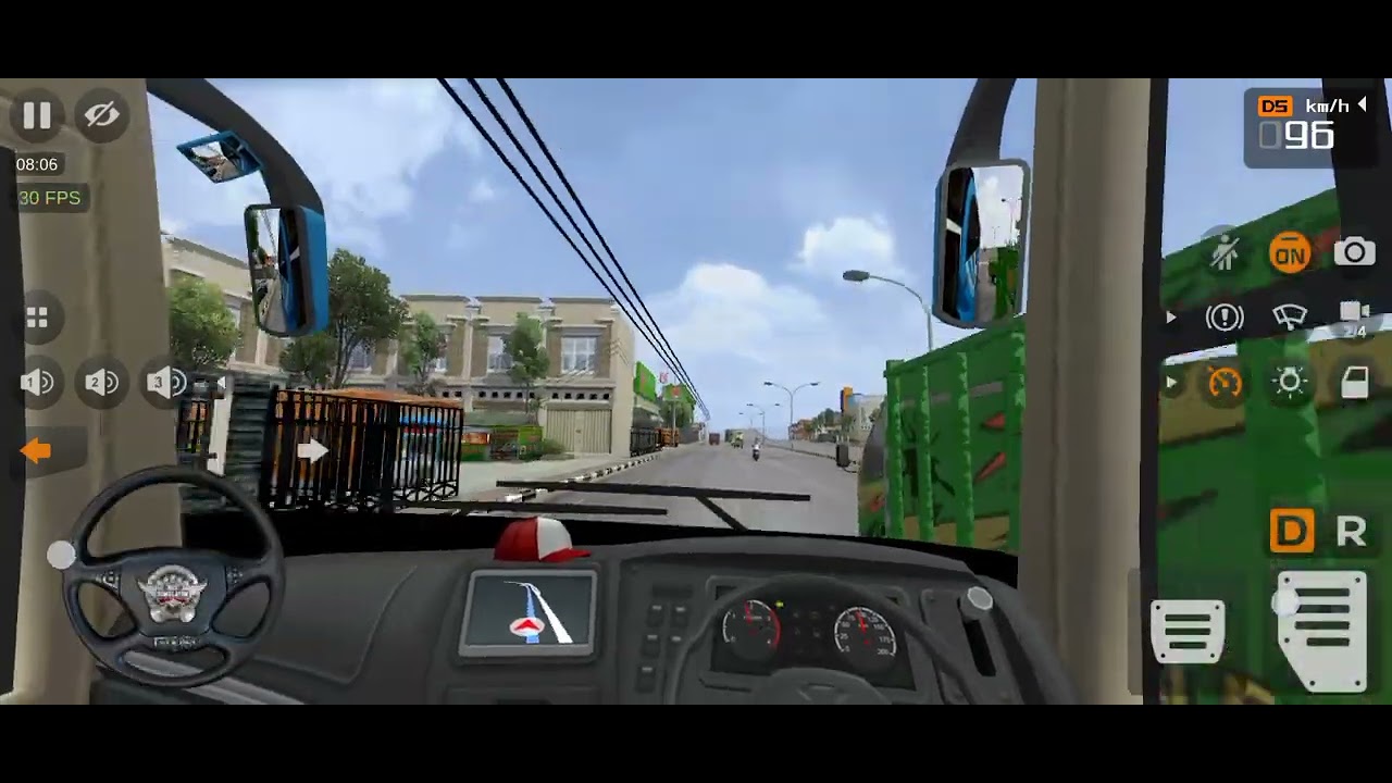  बस का शानदार गेम#viral #trand#gaming #bussimulatorindonesia 
