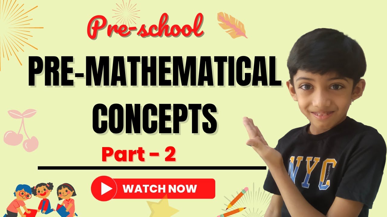 Pre Math Concepts /Pre Mathematical concepts Part 2/ Pre math concepts For UKG LKG Nursery