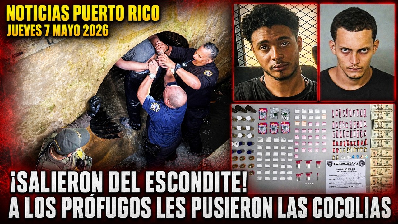 &iexcl;Se les acab&oacute; la Libertad! Puerto Rico: Entrega de pr&oacute;fugos y arrestos masivos en la isla