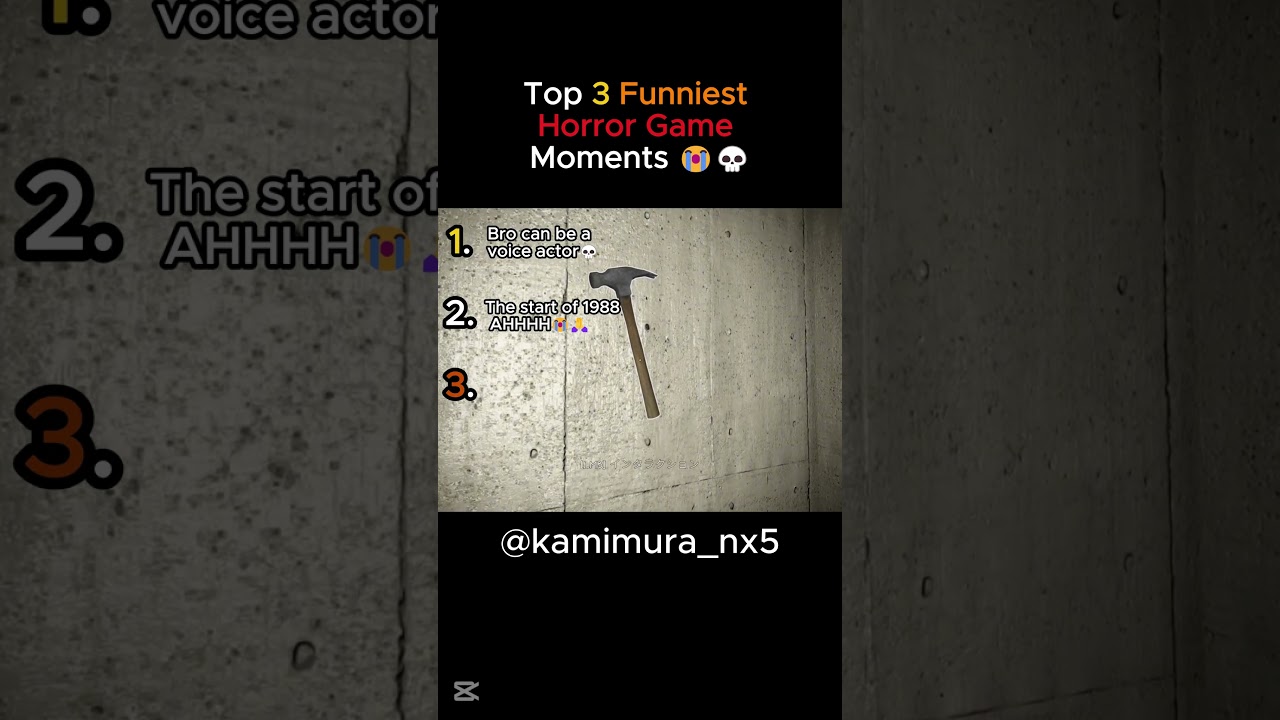 Top 3 Funniest Horror Game Moments! (You&rsquo;ll Be In Tears) 🔥
