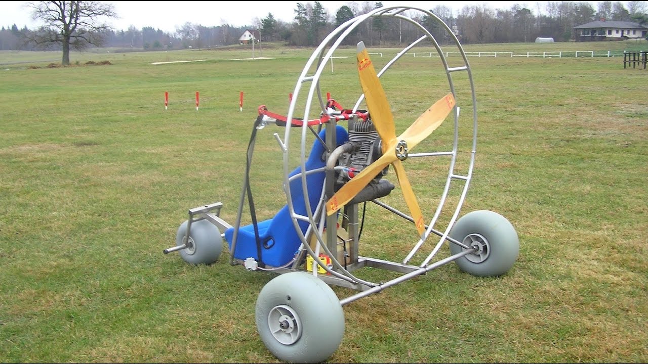 1. Home Made Paramotor Traike (Made In 2013)