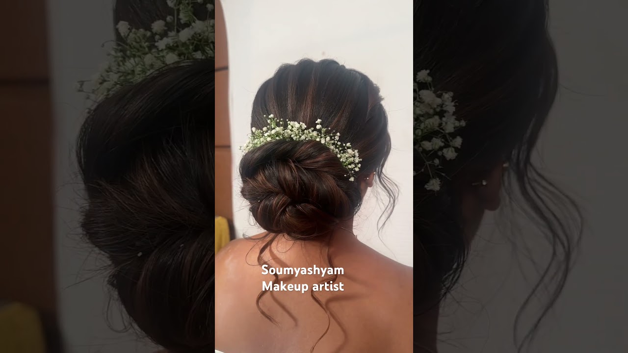 Christian bridal Hairstyle for my cute bride Mariam