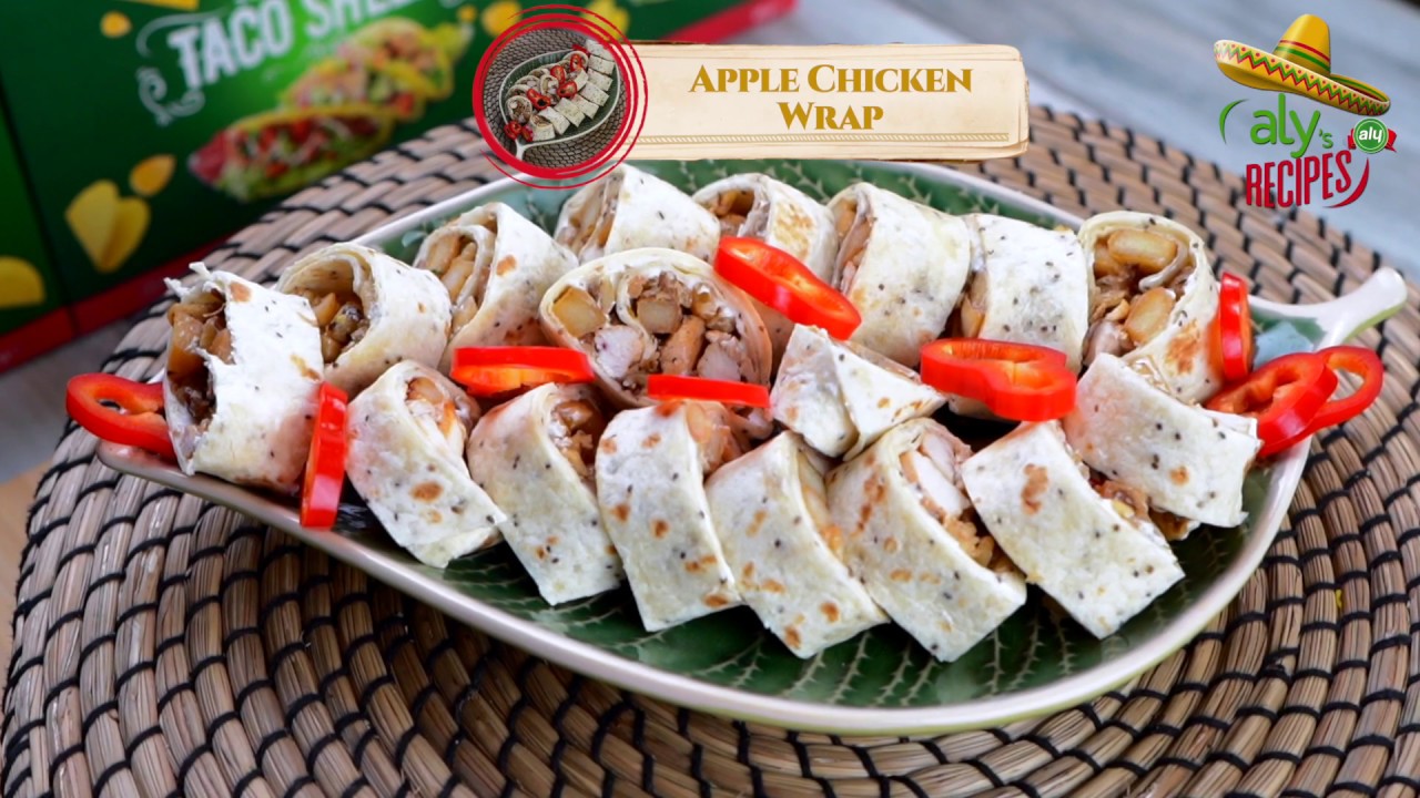 Apple Chicken Wrap