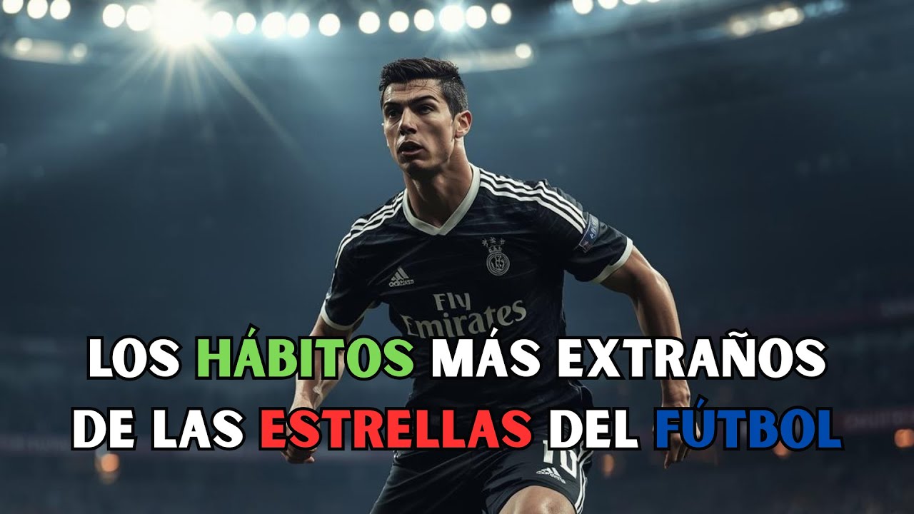 ¡ESTÁN LOCOS! 🧠 Los hábitos más EXTRAÑOS de las estrellas del fútbol