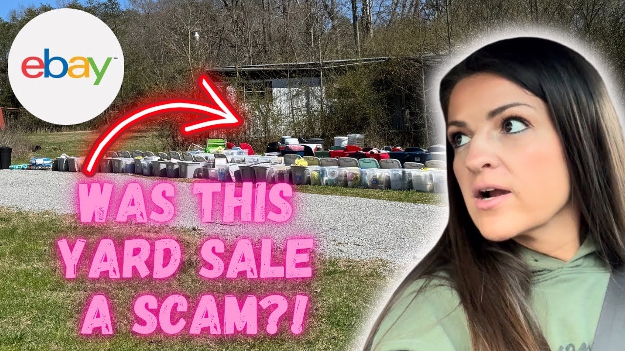 Was This Yard Sale Worth It?! - Ebay Reseller Yard Sale Thrift With Me Video