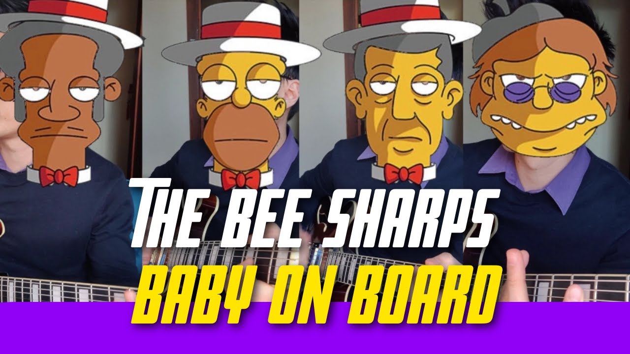 The Bee Sharps - Baby on Board Guitar Cover