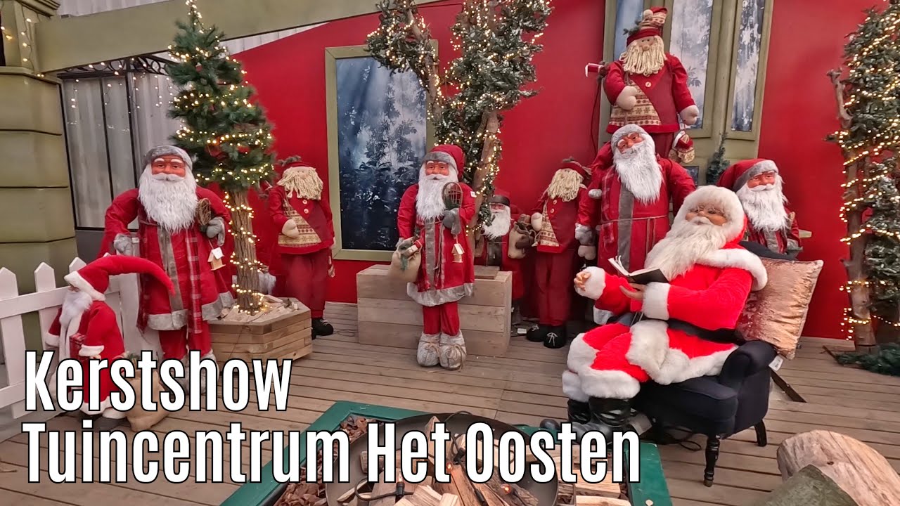 Kerstshow Tuincentrum Het Oosten 2025 ⭐⭐⭐⭐⭐ part 1