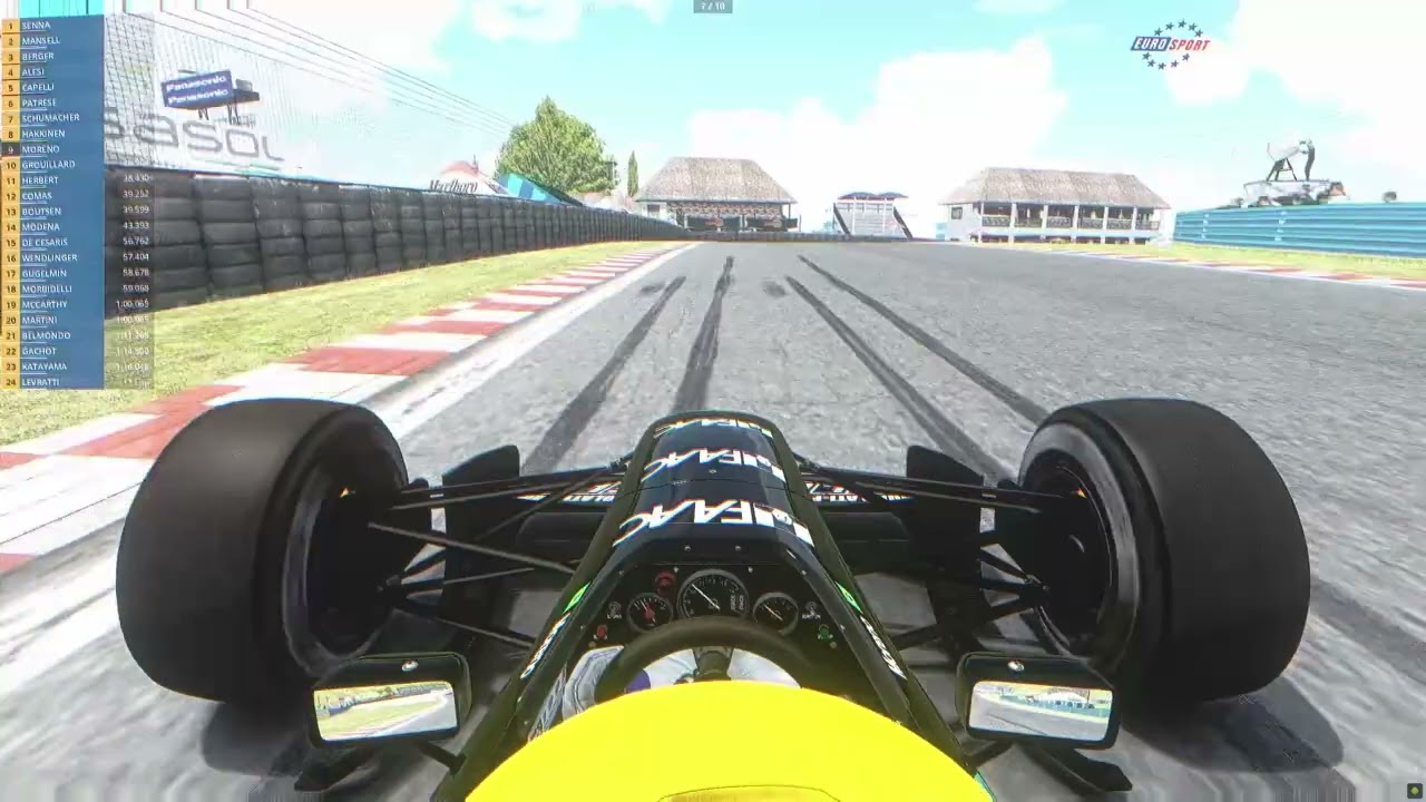 Andrea  Moda S921 de 1992 Onboard Roberto Moreno