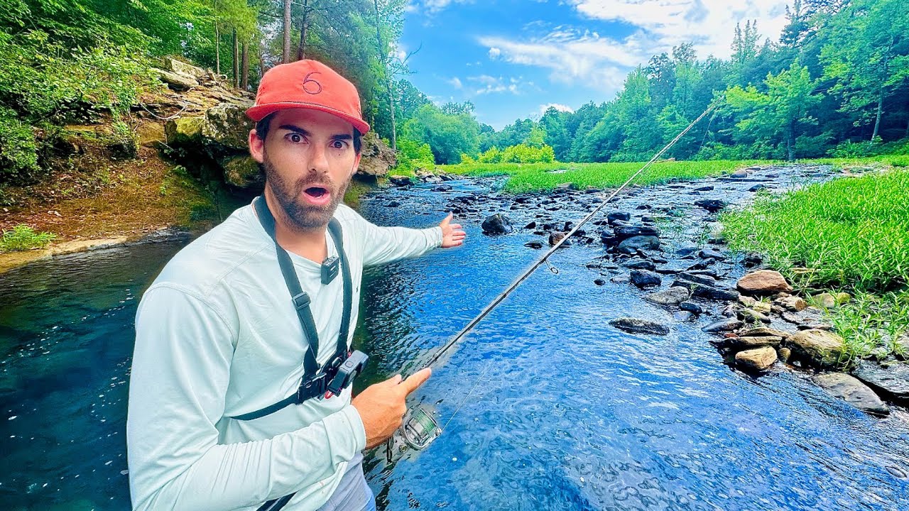 BITTEN While Fishing REMOTE RIVER Hidden in the Mountains! -- (SO LOADED)