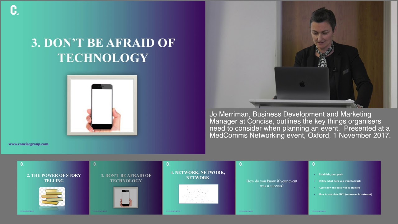 Making your healthcare and pharmaceutical events a success