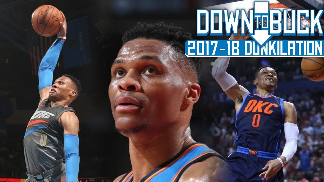 Russell Westbrook All 57 Dunks Full Highlights (2017-18 Season Dunkilation)