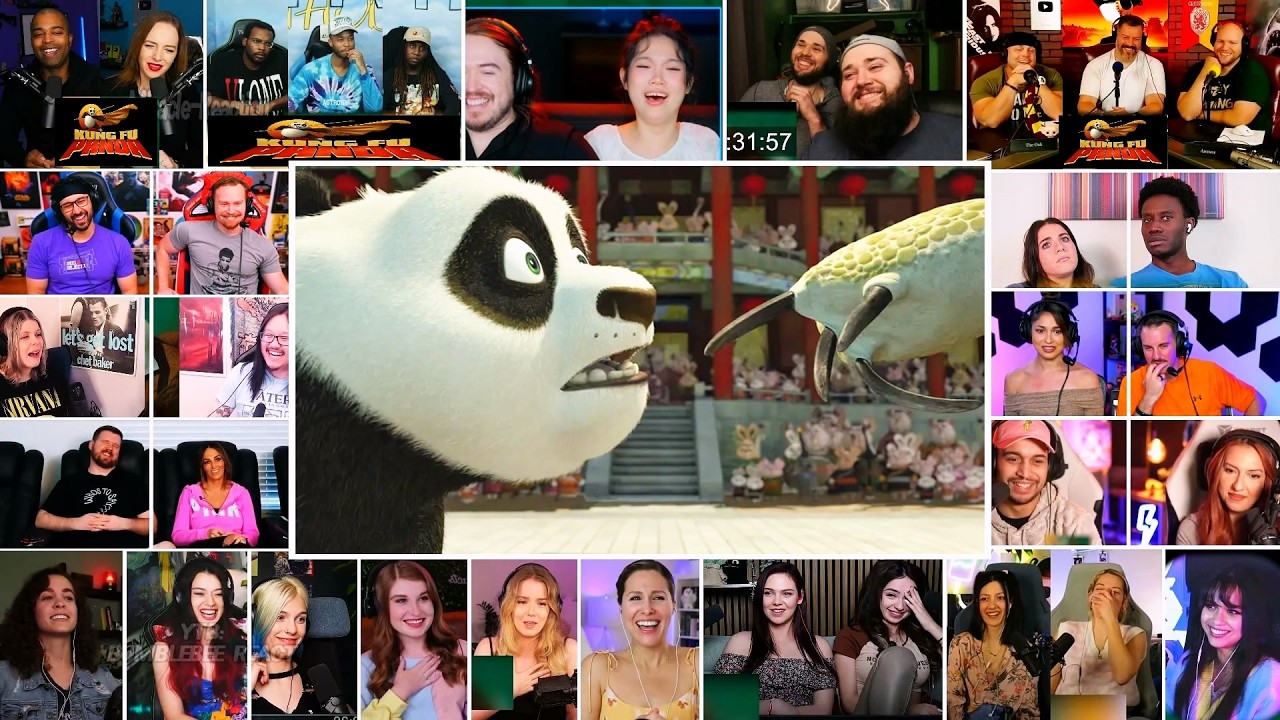 The Dragon Warrior Tournament | BEST SCENES | Kung Fu Panda 1 reaction mashup