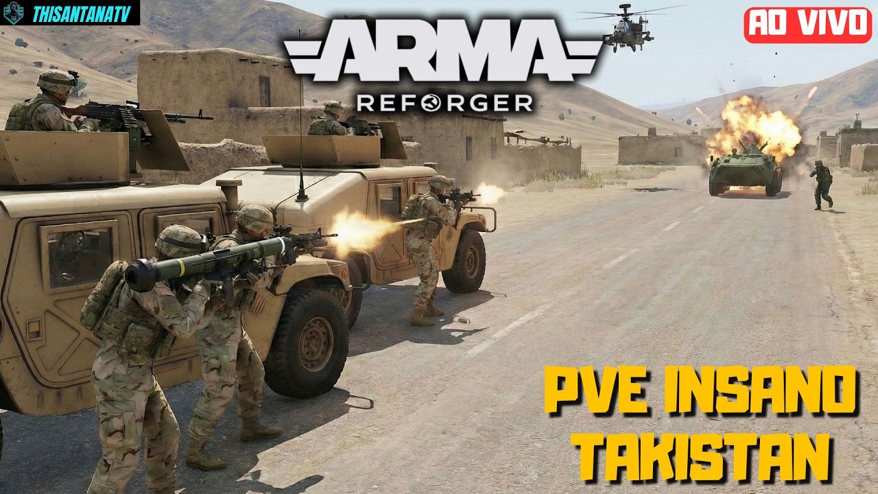 O MELHOR  SIMULADOR DE GUERRRA | Arma Reforger