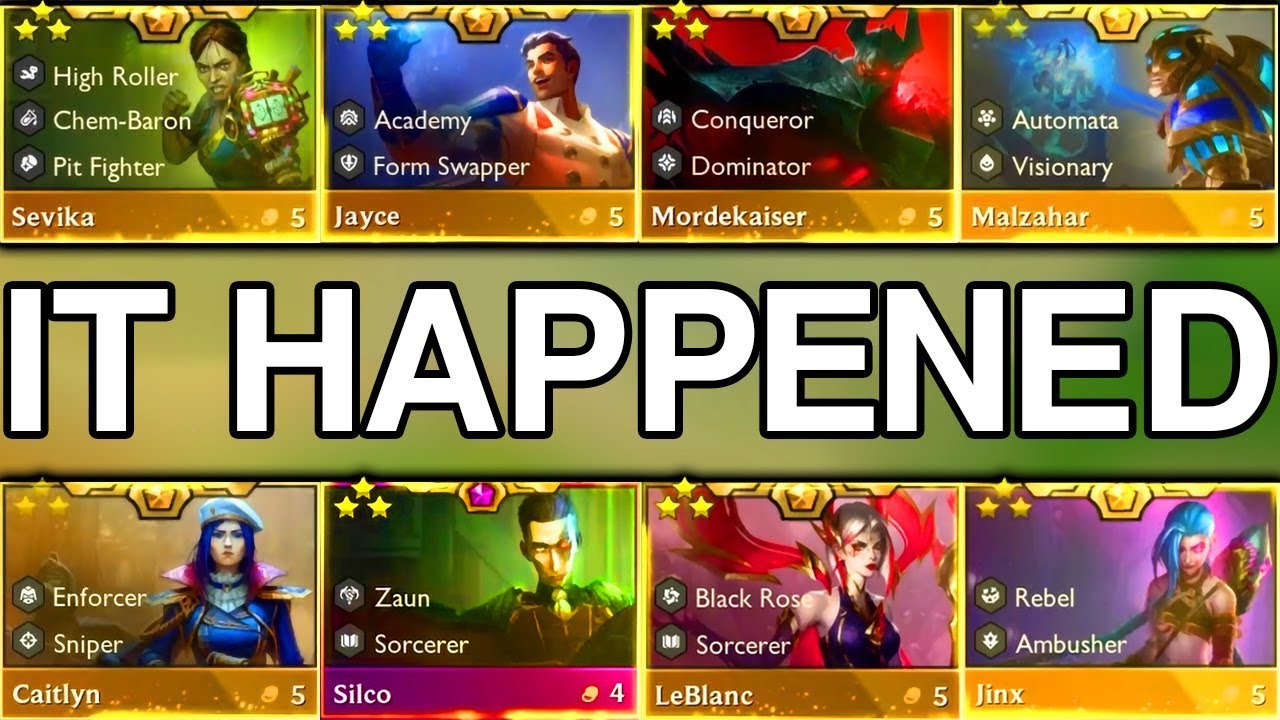 1 IN A BILLION CHEM-BARON GAME! I'VE PEAKED ⭐⭐⭐ TFT SET 13
