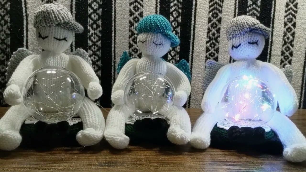 3 Tube Doll - Part 3:  At night the little doll mounts the Night Light Base and rides into the night
