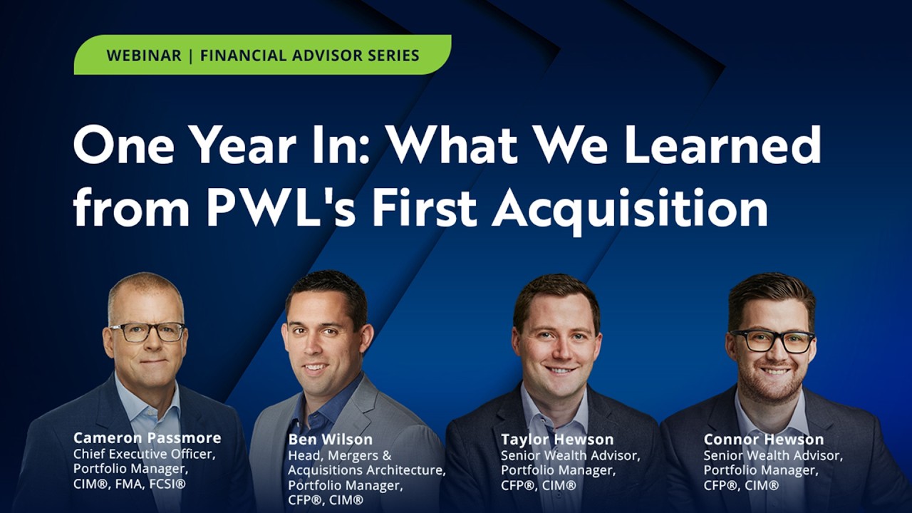 One Year In: What We Learned from PWL's First Acquisition (August 13 Webinar)
