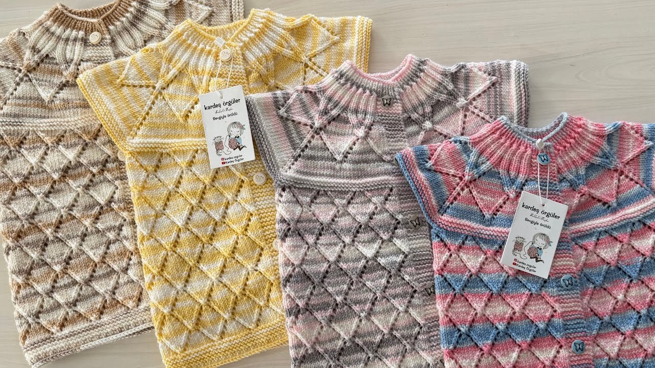 KOLAY ROBA MODELİ🌸KARDEŞ ÖRGÜLER ROBA MODELİ🌸#knitting #crochet #diy #