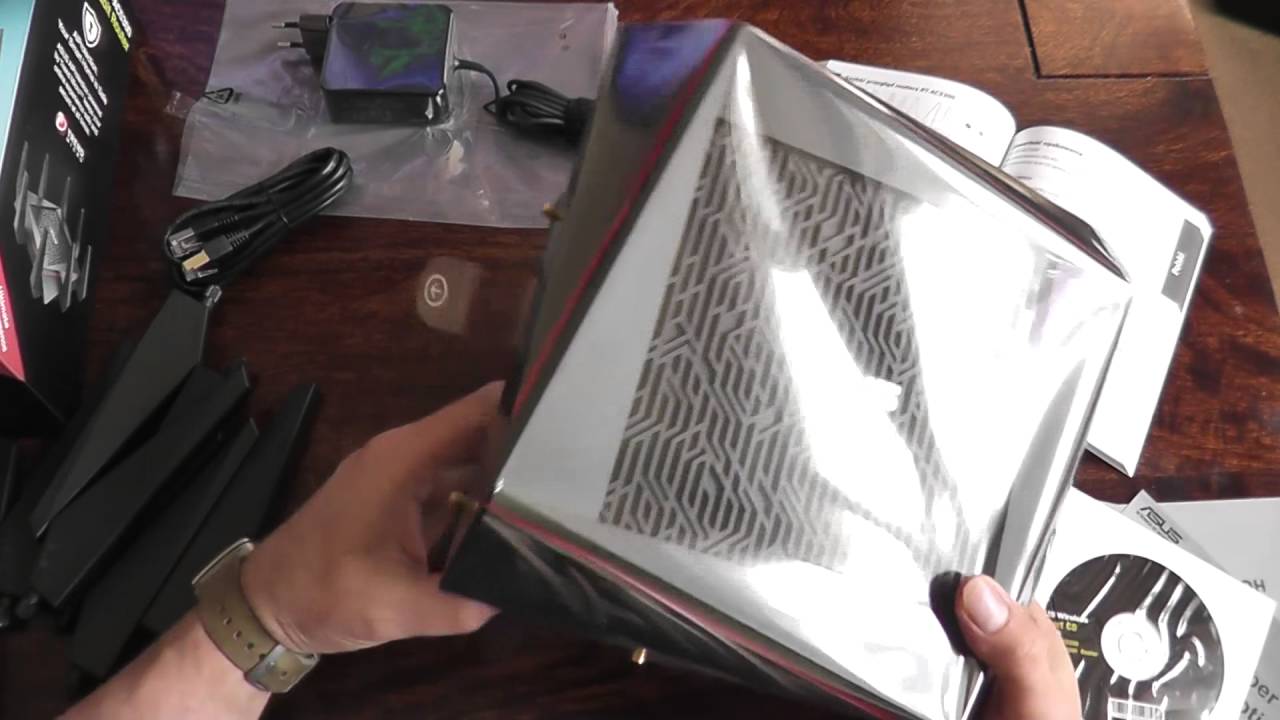 Rozpakowanie -Unboxing - Ruter Asus RT-AC5300 - PL