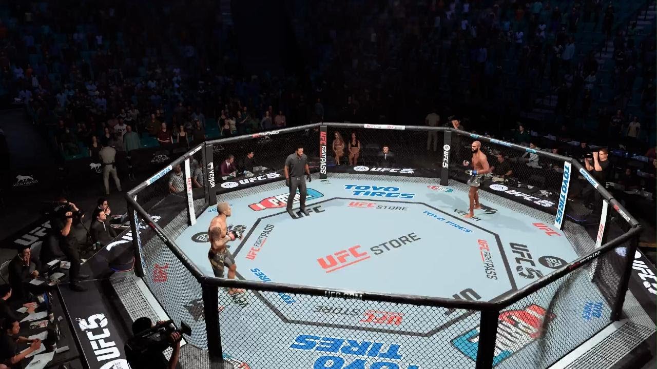 Early Footage Of Jone Jones Vs Alex Pereira Whitehouse Card