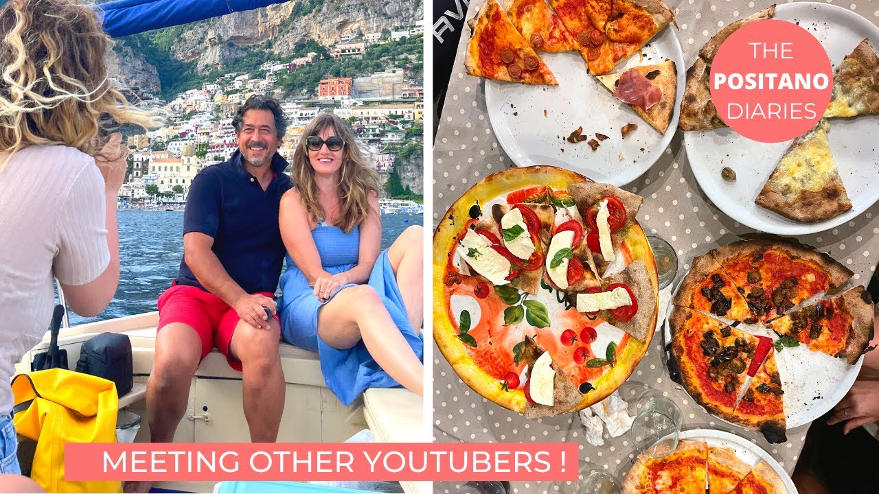 PIZZA NIGHTS AND BOAT TRIPS| | We Meet A Youtube Couple! | The Positano Diaries EP 121