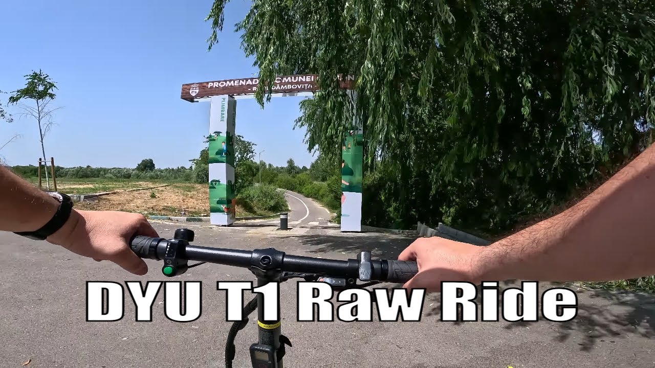 DYU T1 Smart Torque Sensor eBike Raw Unedited Ride