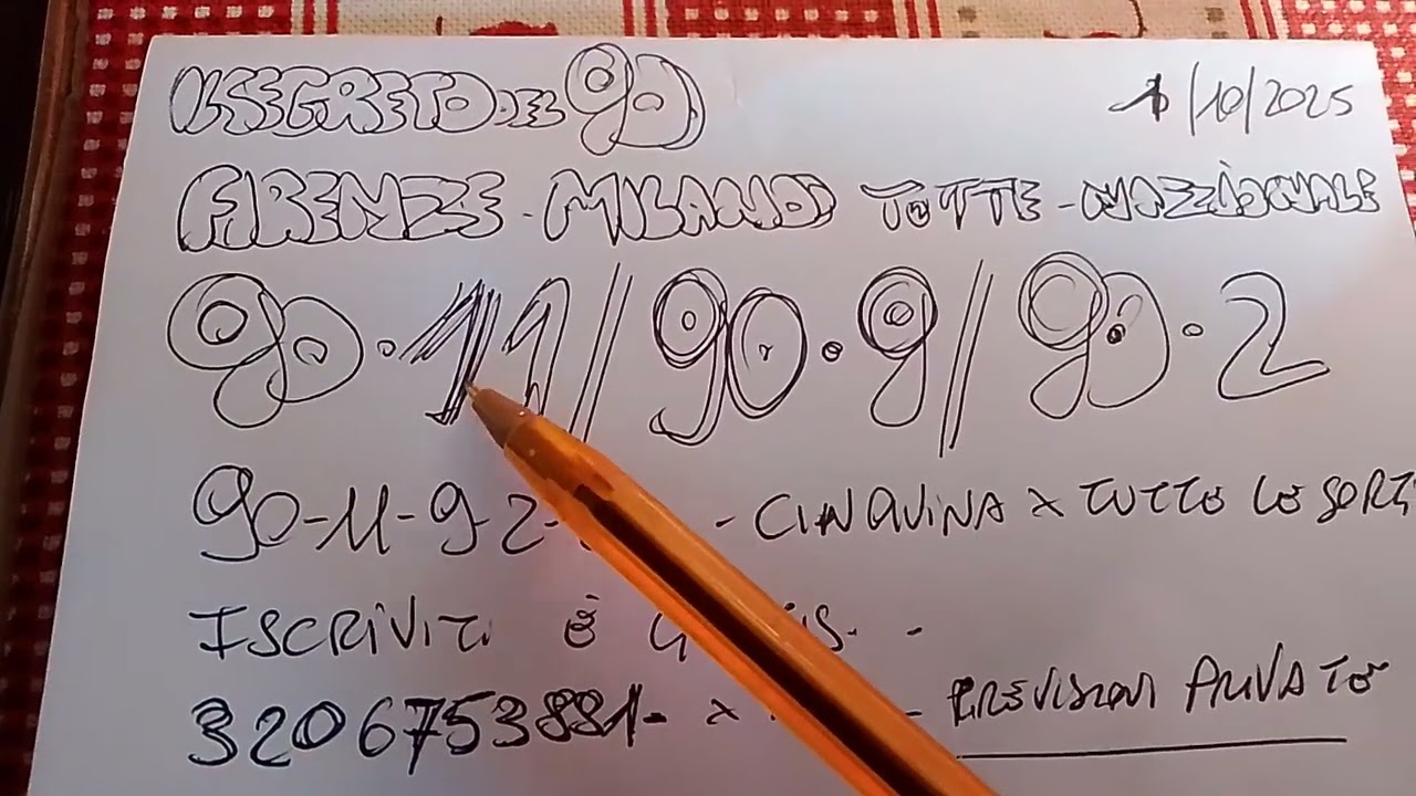 Ilsegretodel90 vuole rivincere il 9-90 ma guardate e ascoltate-3206753881 info ambo unico con il 90