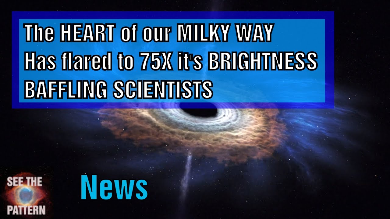 The HEART of our Milk Way just flared up to 75X brighter BAFFLING SCIENTISTS