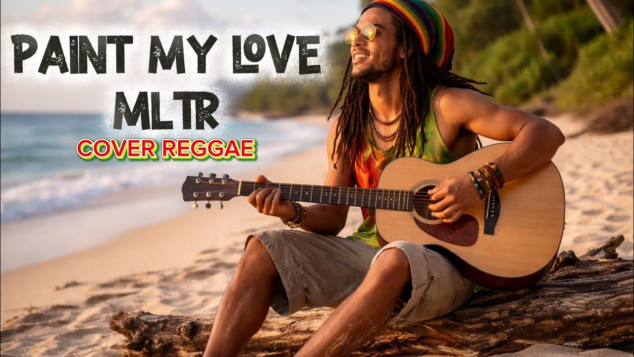 PAINT MY LOVE (MLTR) - Cover Reggae Santai di Pantai 🌴🎸