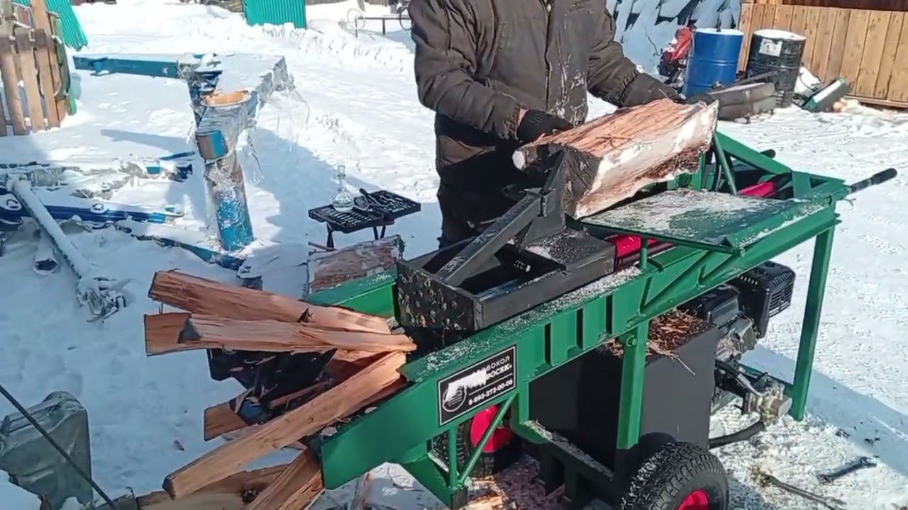 Дровокол «Дровосек» номер 1 в России