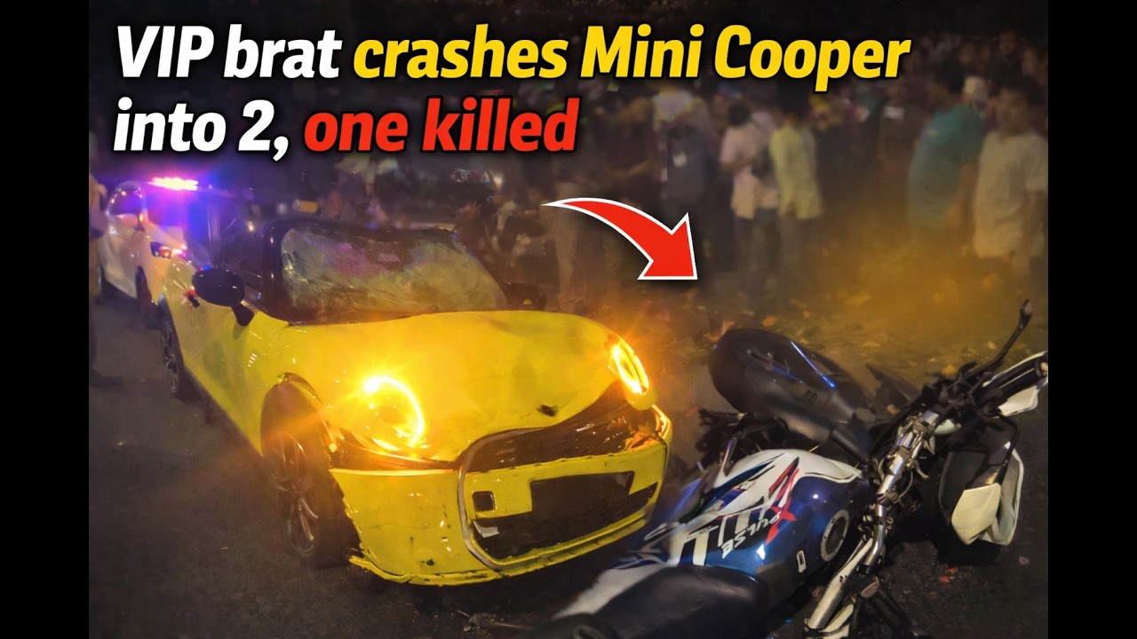 В результате ДТП хулиганка врезалась на Mini Cooper в две машины, один человек погиб.