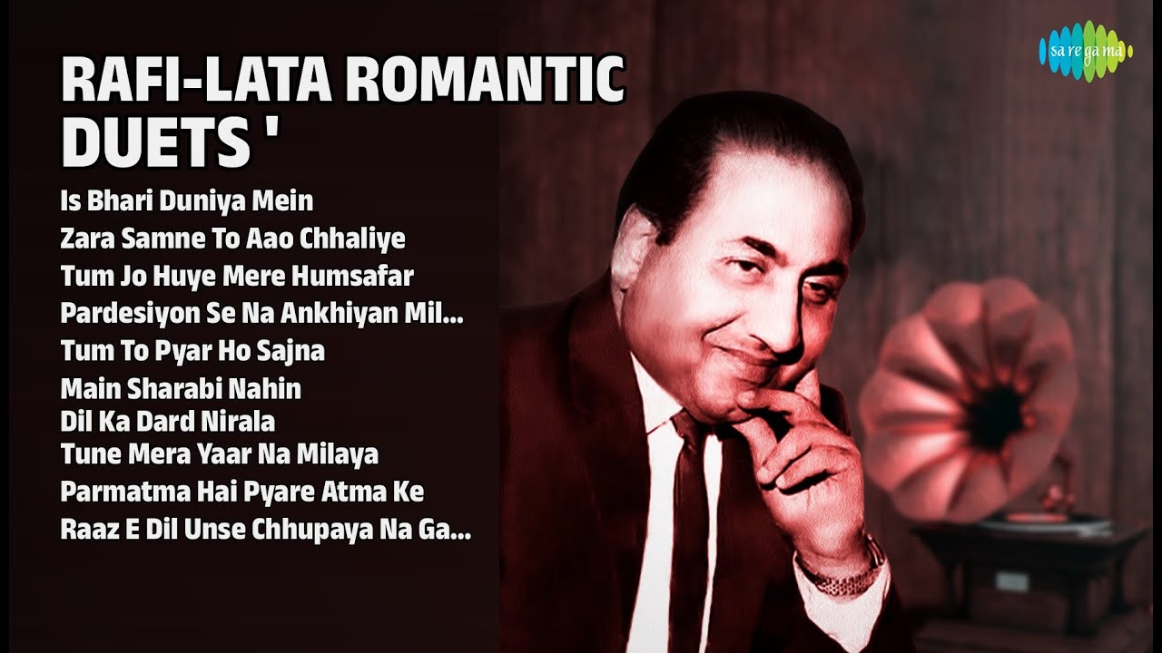 रफी-लता रोमांटिक नगमें | Lata Mangeshkar Songs | Is Bhari Duniya Mein