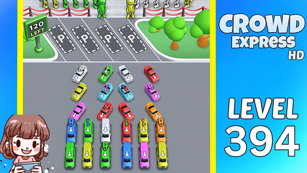 Crowd Express Level 394 Solution Walkthrough