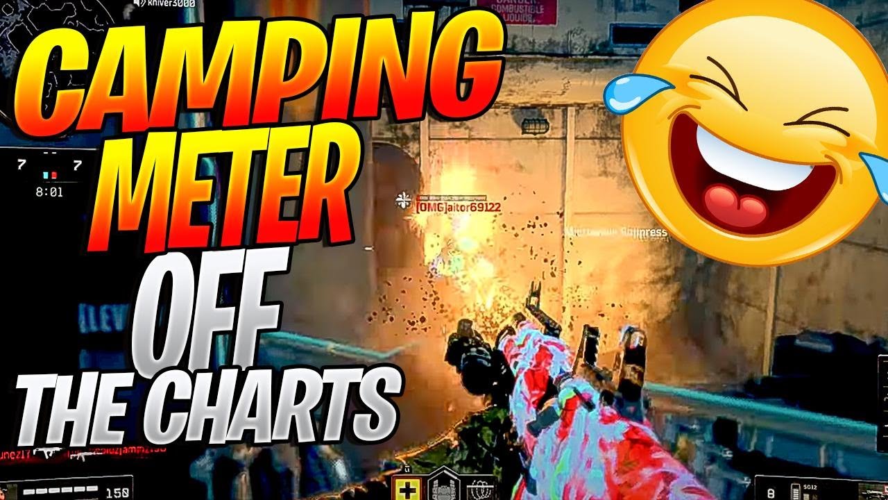 My CAMPING Meter is OFF THE CHARTS! (COD BO4)
