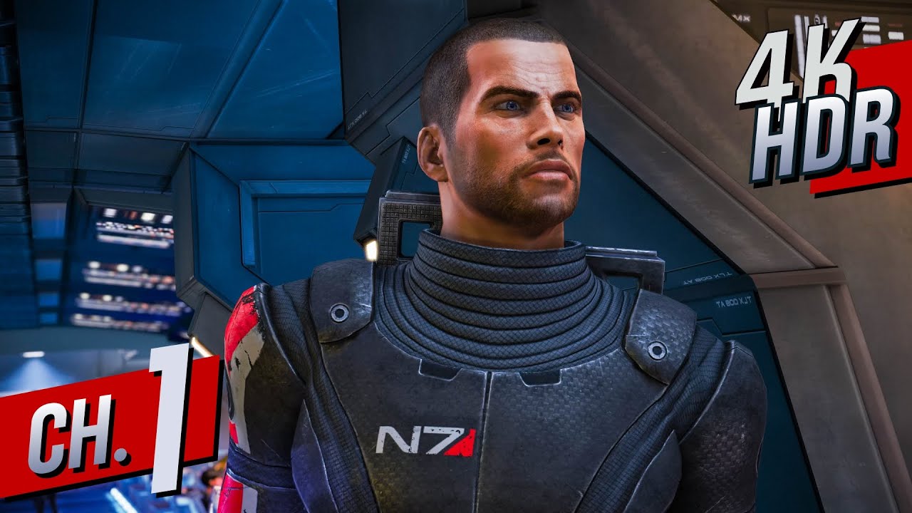Mass Effect Legendary Edition PS5 [4K/60fps HDR] (100%, Insanity, Platinum) Part 1 - Eden Prime