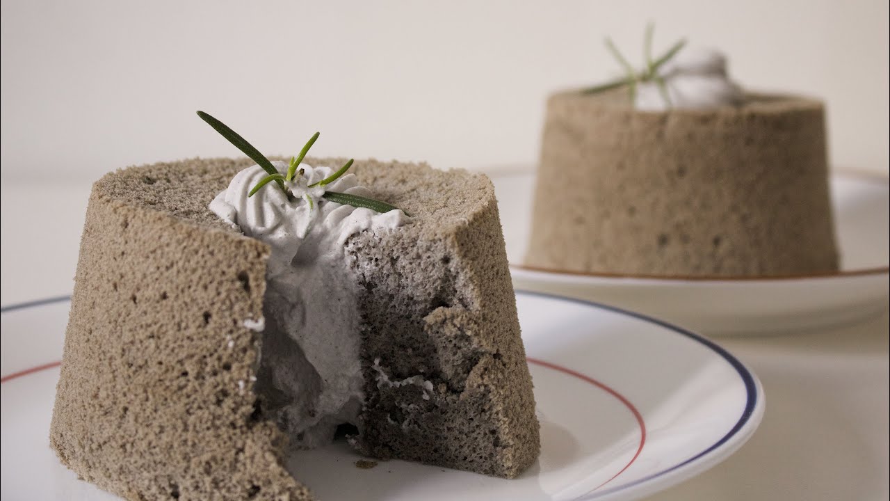 흑임자 쉬폰케이크 : black sesame chiffon cake | better be butter 베터 비 버터