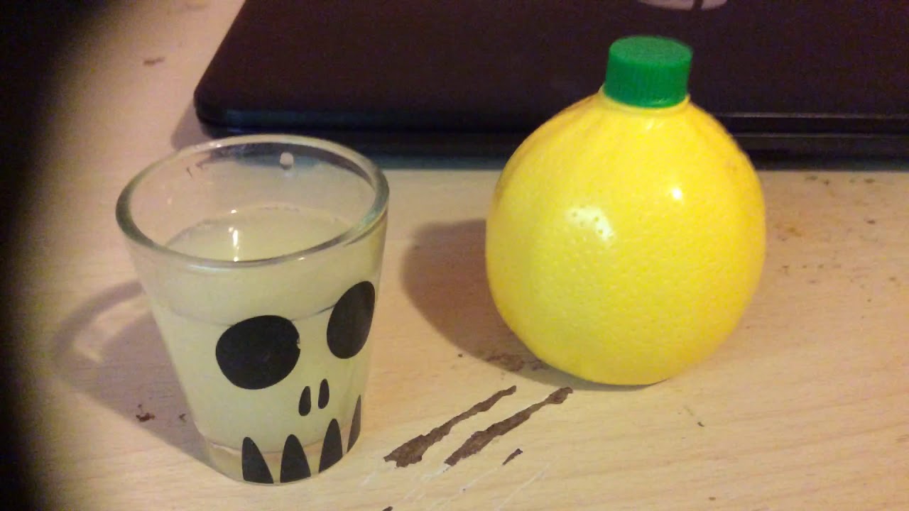 Drinking a shot glass of lemon juice challenge (Bad Set Up Exposed) (1)
