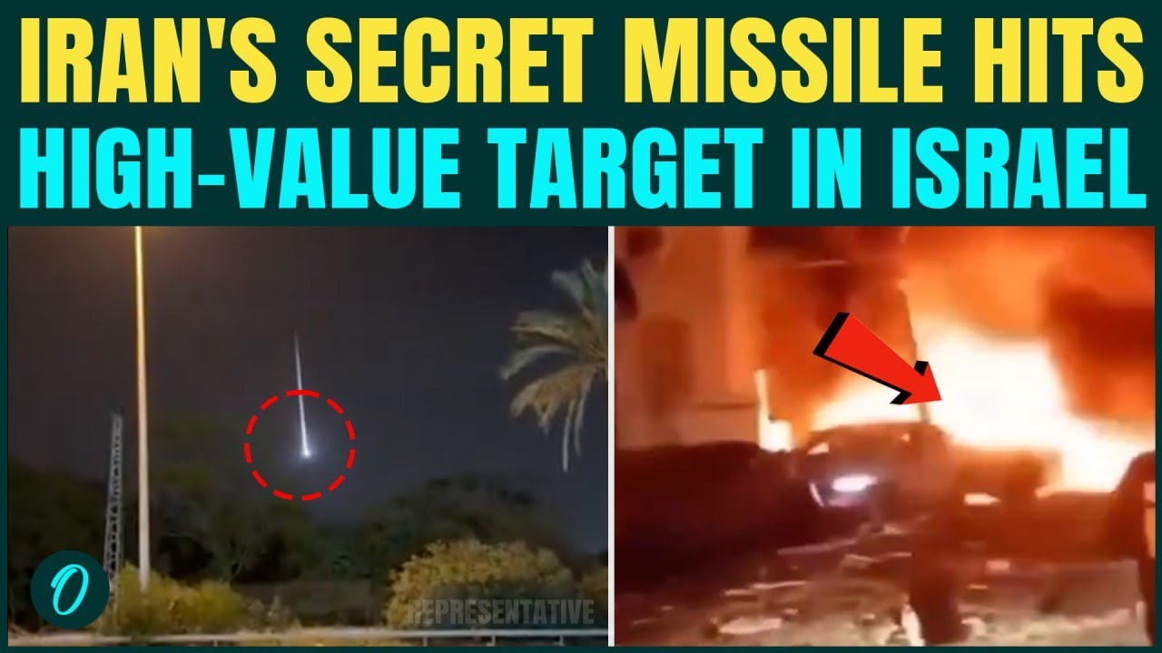 UNSEEN Footage Of Iran's 'SECRET' Missile HITTING Israeli Cities In a Joint Attack With Hezbollah