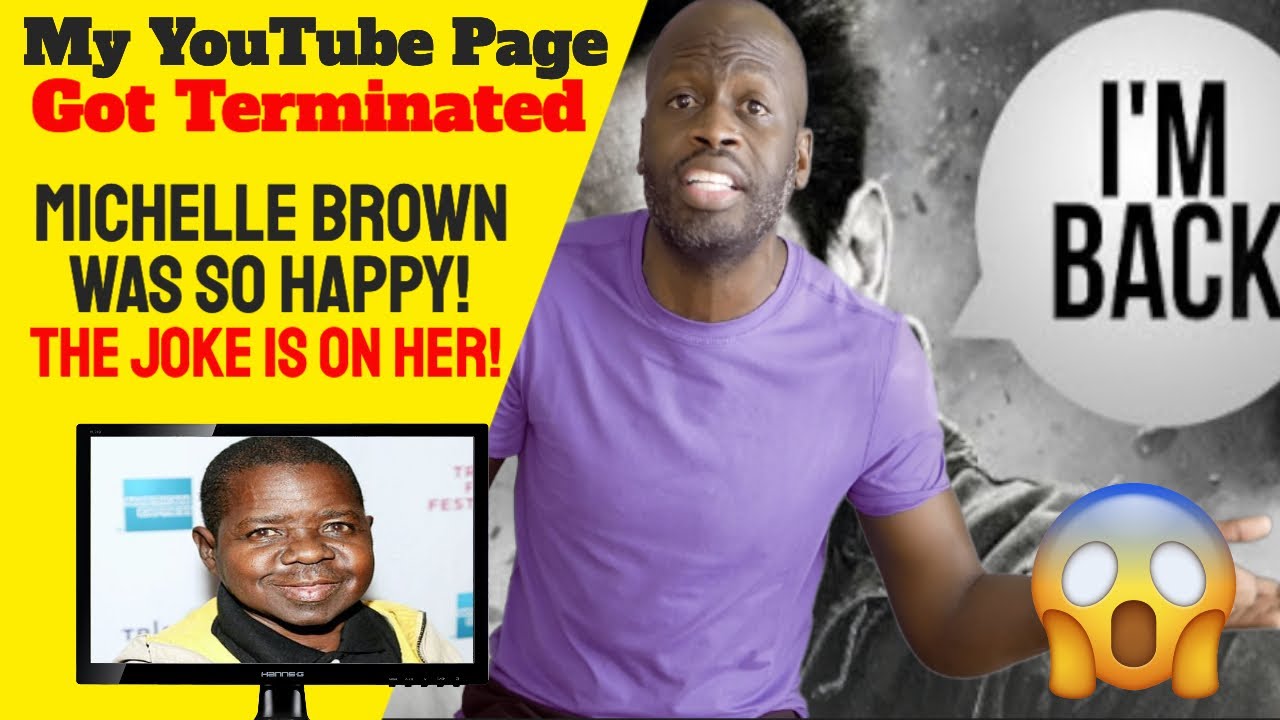 Мою страницу на YouTube удалили. Блогер Мишель Браун была так рада!