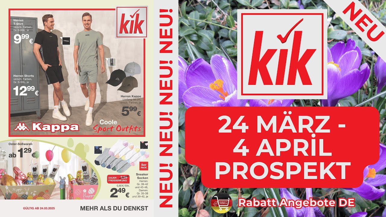 KİK Werbung Prospekt | Angebote ab 24.03.2025 | Rabatt Angebote DE