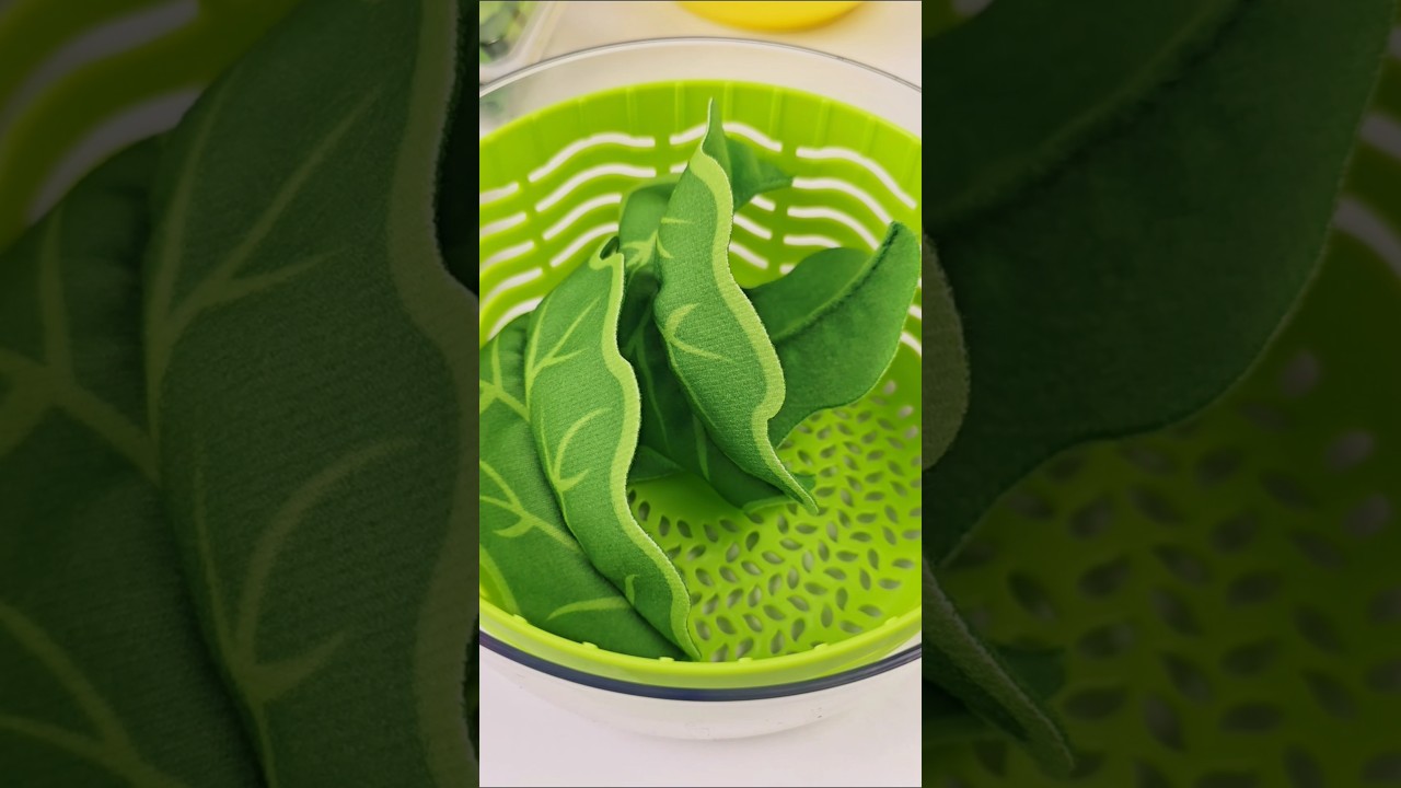 Melissa and Doug Salad Spinner Set #asmr #melissaanddoug #asmrplayroom #salad