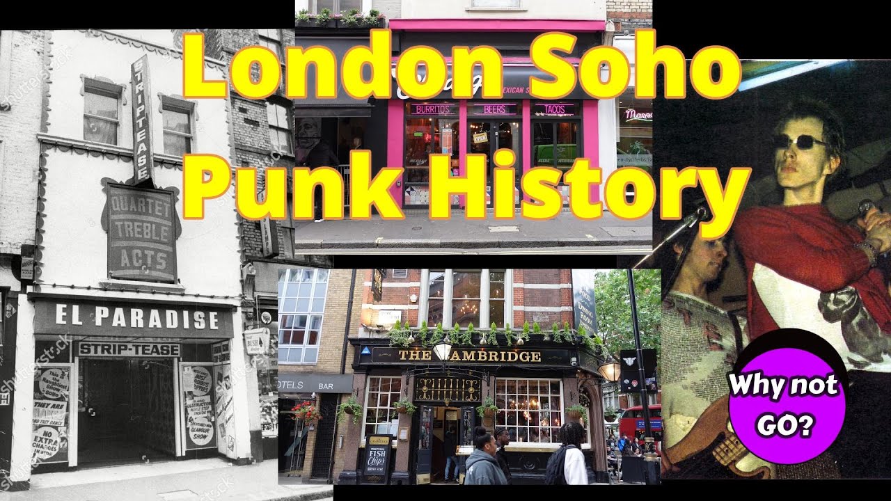 SEX PISTOLS и PUNK Знаменитые места в лондонском Сохо. ЧАСТЬ 1.