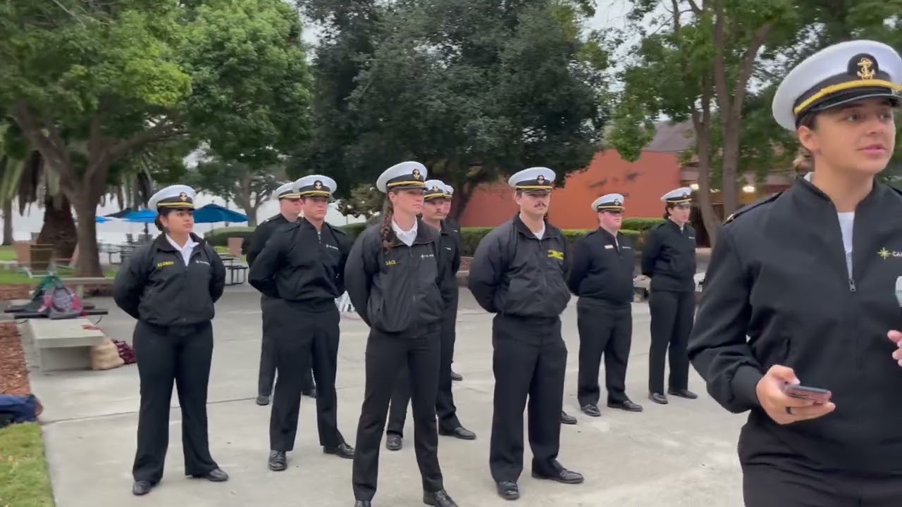 Salt & Pepper Formation Friday @0720 | California State University Maritime Academy | Spirit Week 22