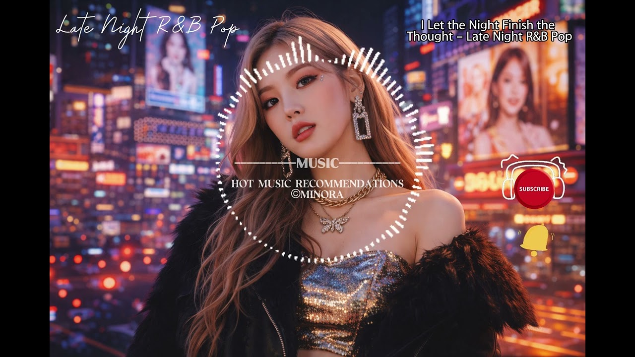 Late Night R&B Pop • 1 Hour of Smooth Midnight Gro | 午夜 R&B Pop｜一小時順順聽的英文歌單｜MINORA