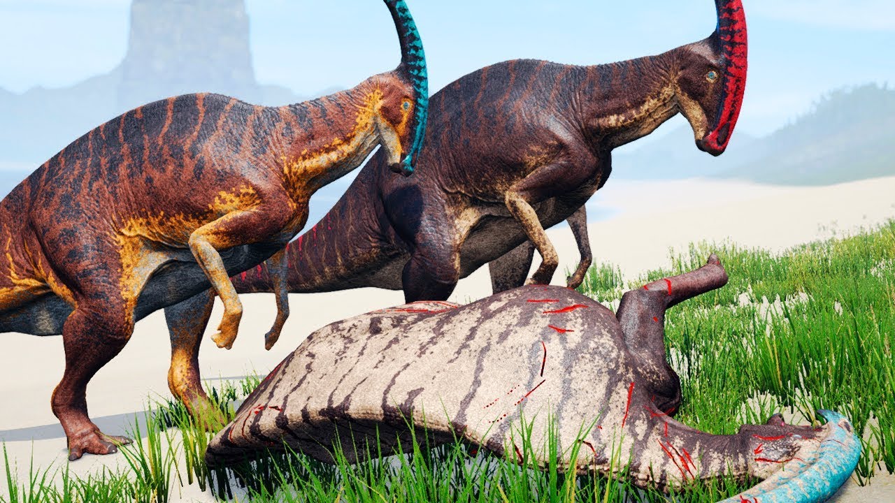 Mega Família de Parassaurolofos e Diabloceratops! DISPUTAS TERRITORIAIS | The Isle Realismo | PT/BR