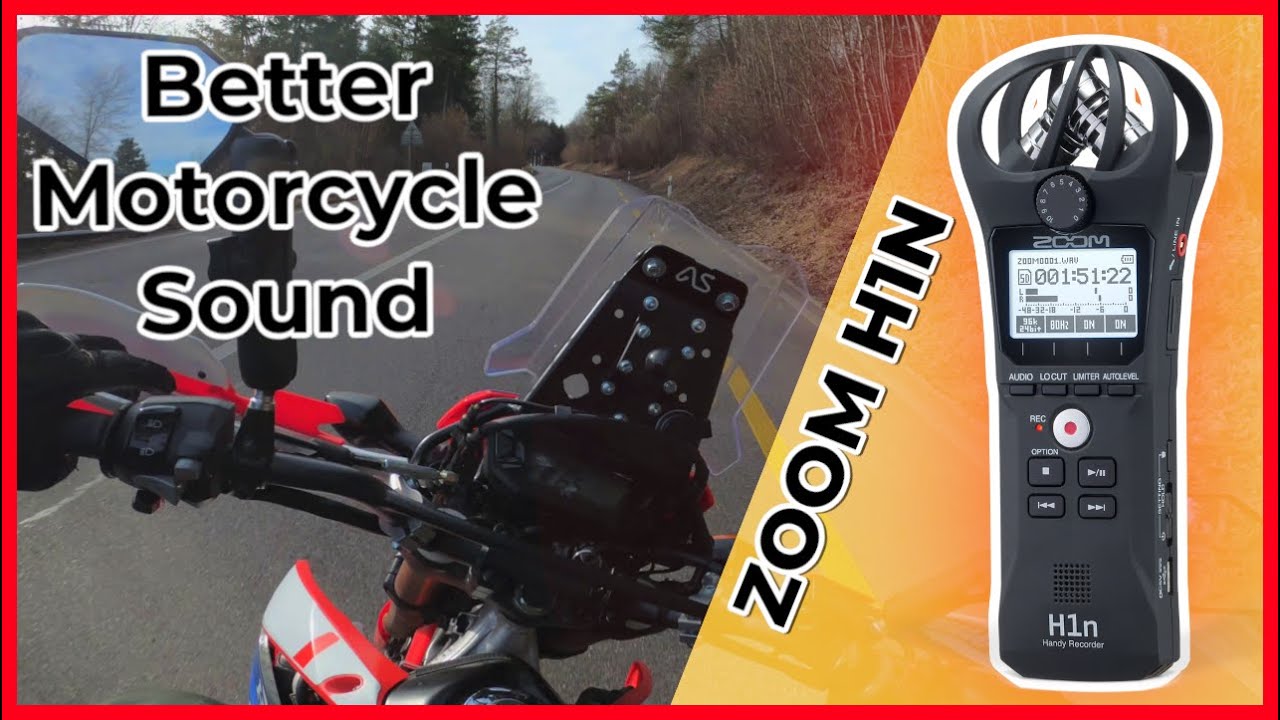 ZOOM H1n Настройки x HONDA CRF 250L [Улучшенный звук]