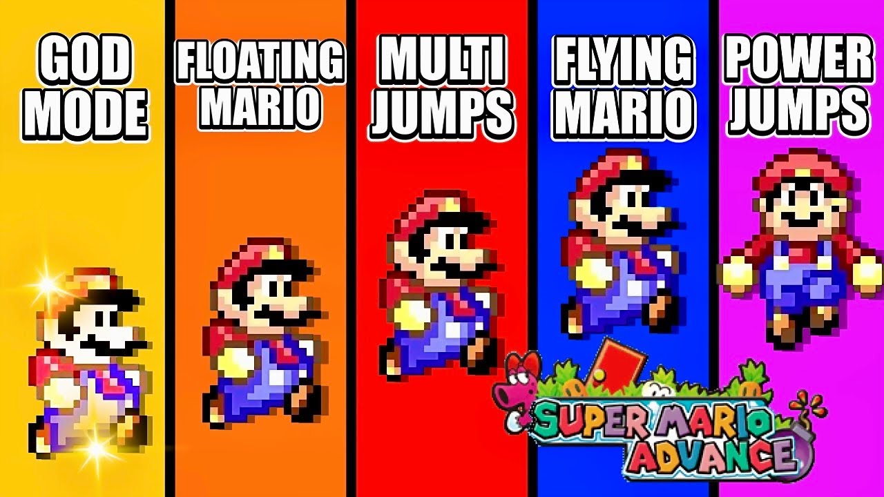 Funny & Amazing Super Mario Advance Cheat Codes - GBA