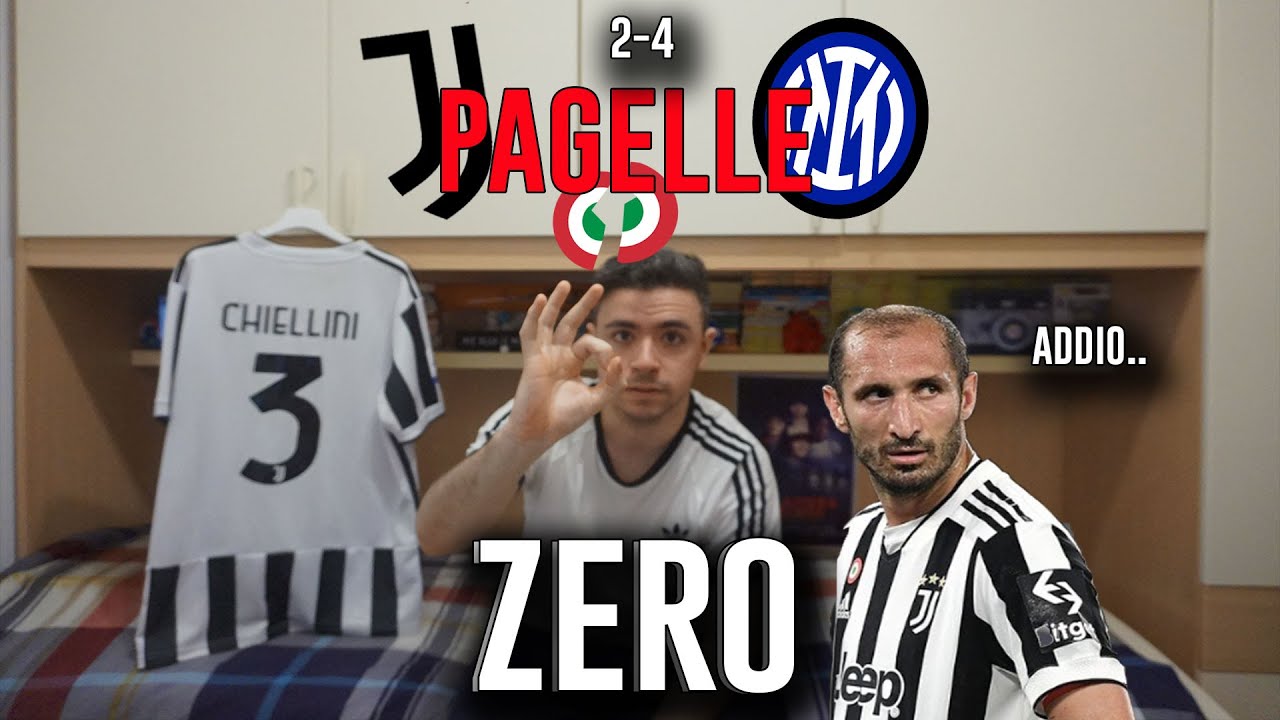 ZERO TITOLI. ZERO TI-TO-LI. ZE-RO. ZERO. Juventus Inter 2-4 |Pagelle