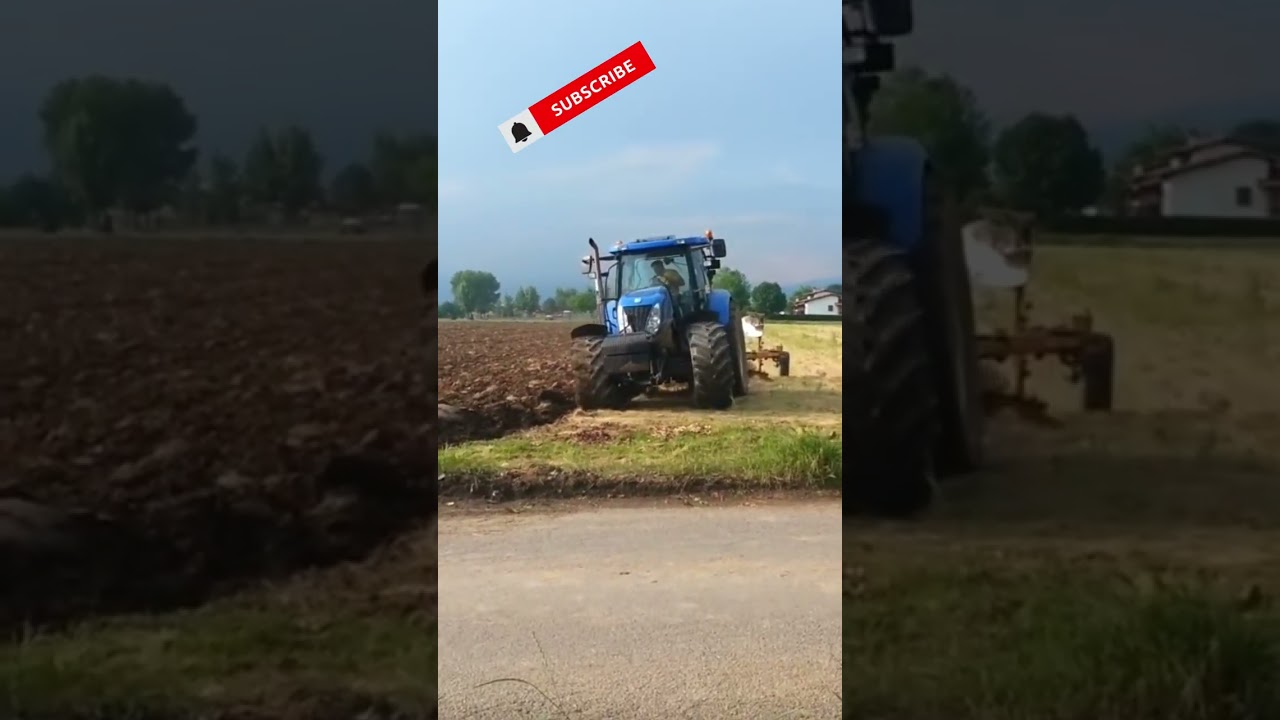 New Holland T7 Power Sound #tractorworld #ploughing #agriculture #newholland